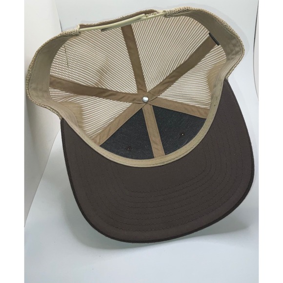 King Ranch Trucker Hat Brown Tan 2019 Limited Edition Snapback Cap C52/WM 952 - Picture 4 of 6